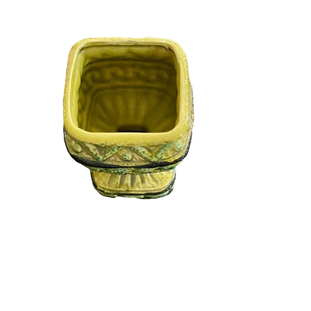 VINTAGE‎ ARDCO JAPAN POTTERY HAND PAINTED VASE/PLANTER